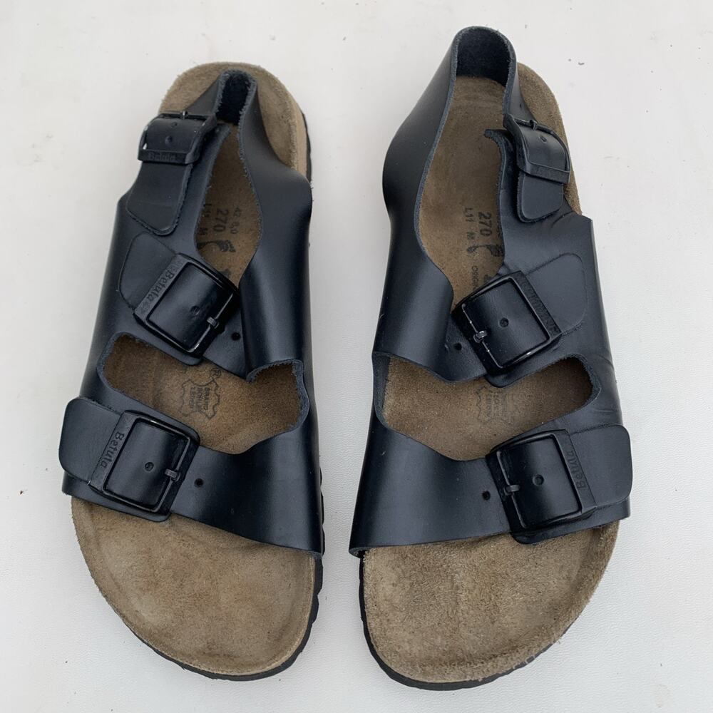 Betula By Birkenstock Sandals Sz 42 Or Womens 11 Black Fisherman